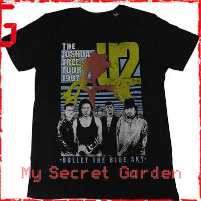 U2 - The Joshua Tree, Bullet The Blue Sky Official Fitted Jersey T Shirt ( Men L ) ***READY TO SHIP from Hong Kong***